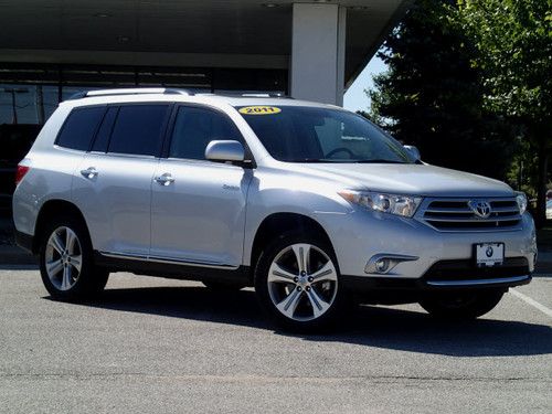 2011 toyota highlander limited sport utility 4-door 3.5l