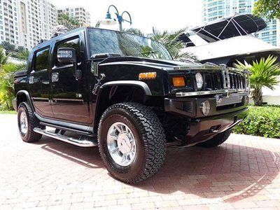 Florida hummer h2 sut luxury awd pick up truck navigation dvd 2 tvs sunroof 4x4