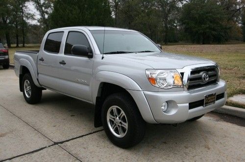 10 4 door pre-runner auto 6 cylinder 4.0l double cab prerunner 34k miles silver