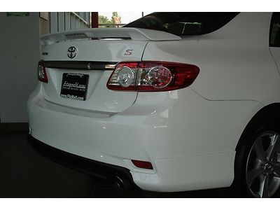 Corolla Automatic Sport S Toyota Certified Spoiler Bluetooth Warranty Compact, image 8