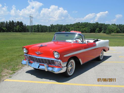 1956 chev belair convertible