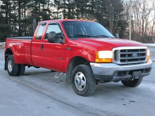 2000 ford f-350 f350 xlt 4x4 extended ext. cab pickup truck dually 7.3l diesel !