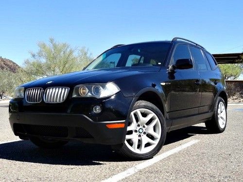 No reserve 2007 bmw x3 awd 3.0si premium steptronic bose w/ panorama roof