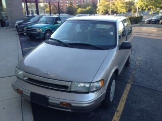 1995 nissan quest xe mini passenger van 3-door 3.0l no reserve