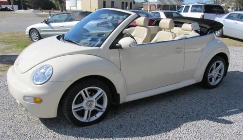 2004 volkswagon beetle gls turbo convertible.. vw bug.. 58,190 miles.. nice