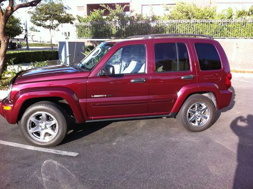 2003 jeep liberty limited sport utility 4-door 3.7l