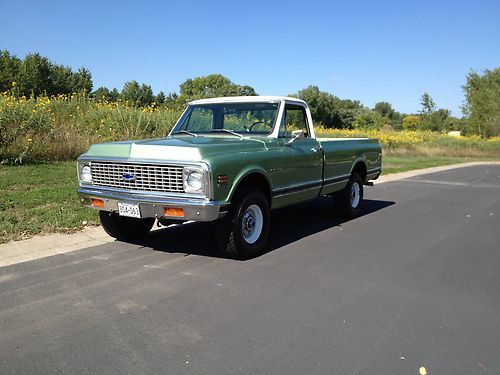 1972 chevrolet c10 silverado gmc sierra 4x4 survivor