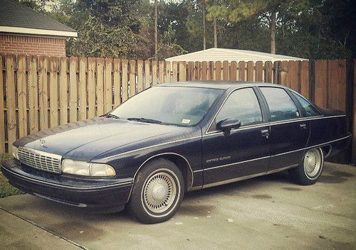 1991 chevrolet caprice classic ltz sedan 4-door 5.7l