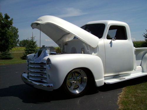 1951 CHEVROLET PICK UP STREET ROD  FULL CUSTOM  RESTORED GORGEOUS, image 22