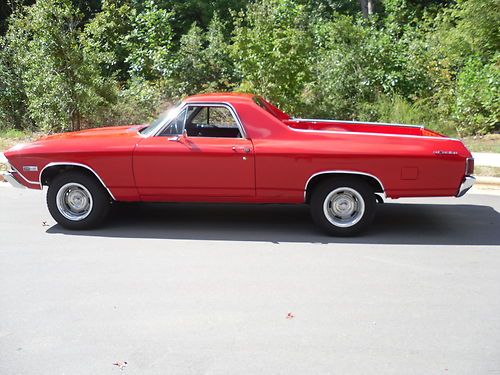 1968 el camino ss 138# with very rare factory tach