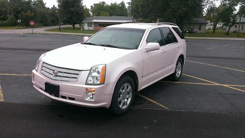 2008 cadillac srx special edition mary kay pink rare 3rd row seat