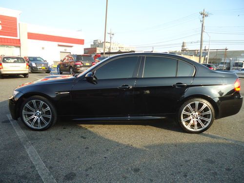 2010 bmw m3 sedan dct black/black no reserve low 26k miles sharp///