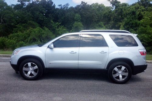 2009 gmc acadia slt2 navigation sunroof dvd leather power liftgate