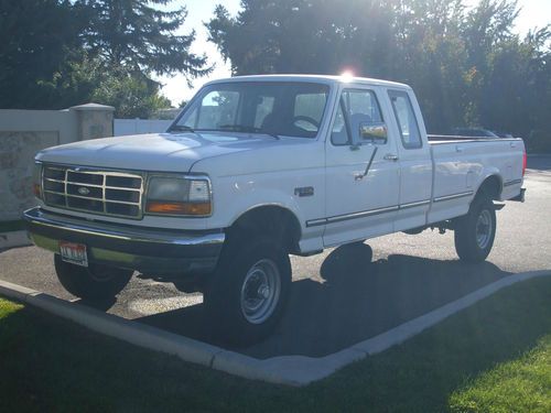 1992 ford f-250 xlt extended/supercab pickup truck 7.5l/460 4x4