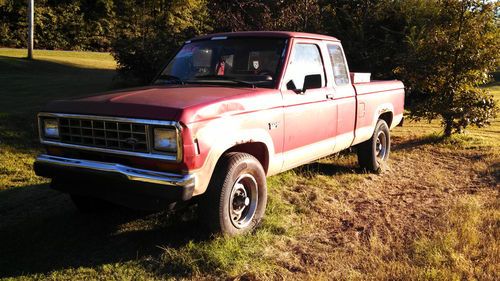 1988 ford ranger custom extended cab 4x4 pickup 2-door 2.9l