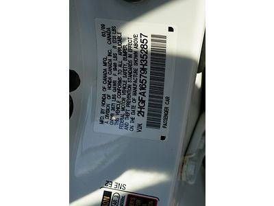 LX 61K HONDA CERTIFIED CD AUTO AUTO CLIMATE WHITE / TAN TRIP COMPUTER, image 48