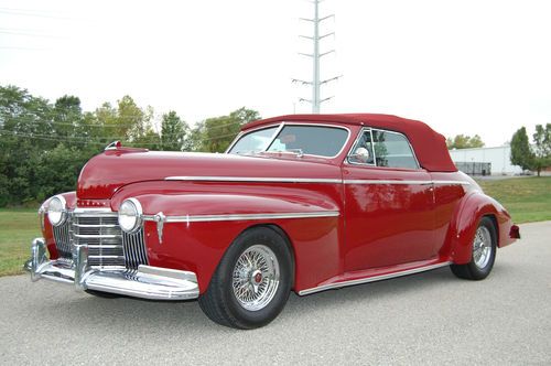 1941 oldsmobile ninety eight convertible    super nice street rod