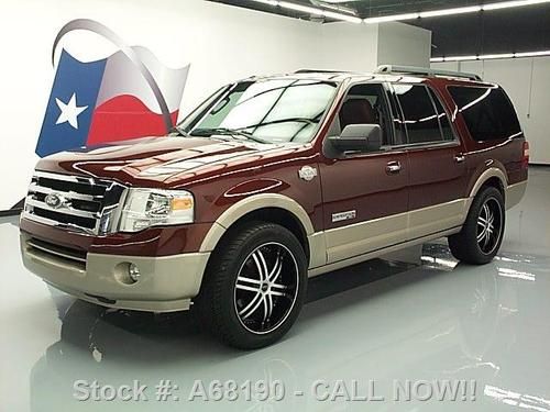 2008 ford expedition el king ranch sunroof dvd 22's 69k texas direct auto