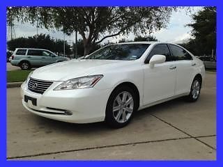 Es350 es 350, white / tan, heated &amp; a/c seats, clean carfax!!!!!!