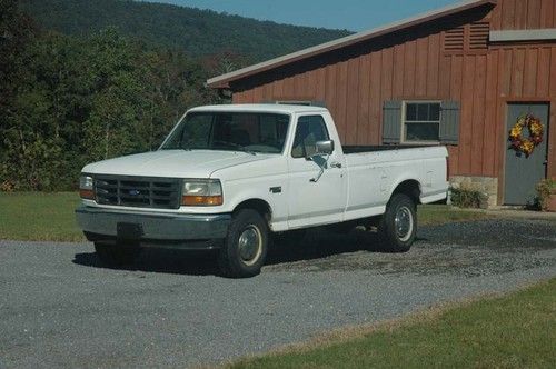 1992 f250 pickup 5-speed manual trans w od