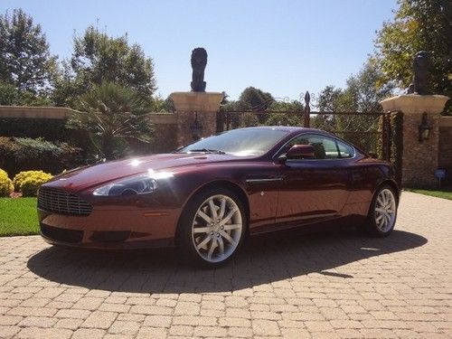 05 aston martin db9*1owner*low miles*major service completed*beautiful colorcmbo