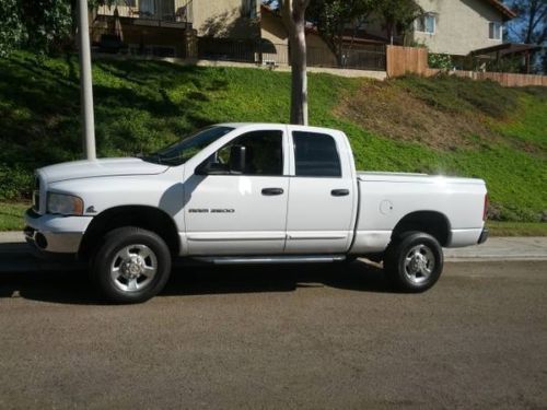 2003 dodge ram 2500 cummins diesel 4x4 crew cab excellent condition