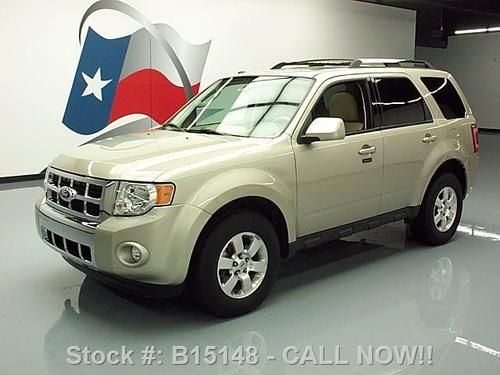 2011 ford escape ltd sunroof nav rear cam htd seats 68k texas direct auto