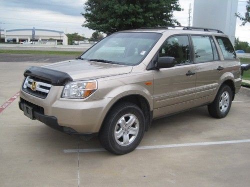 2006 honda pilot lx 4x4 3.5l v6 auto third row 1 owner only 76,773 miles