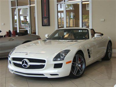 2012 mercedes benz sls 63 amg roadster 2k miles