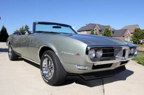 68 convertible firebird pontiac nut and bolt restored