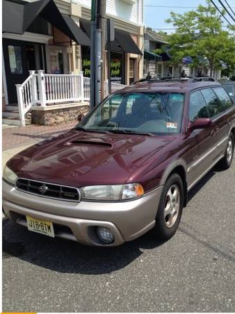 1999 subaru outback legacy wagon awd 4-door leather 5-speed manual 95k miles