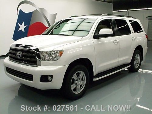 2010 toyota sequoia sr5 5.7l sunroof 8 pass leather 50k texas direct auto