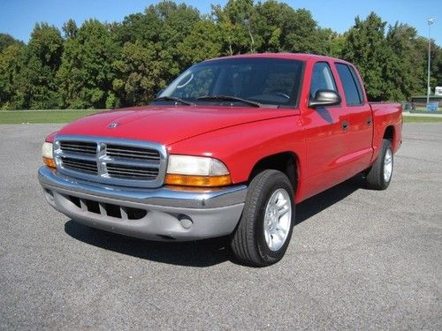 01 dodge dakota slt v6 crew cab 2wd bed liner flame red