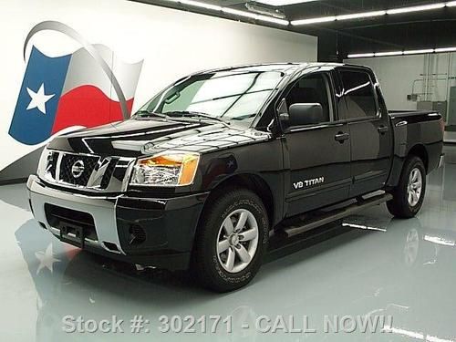 2013 nissan titan sv crew 5.6l v8 6-pass 18&#034; wheels 15k texas direct auto