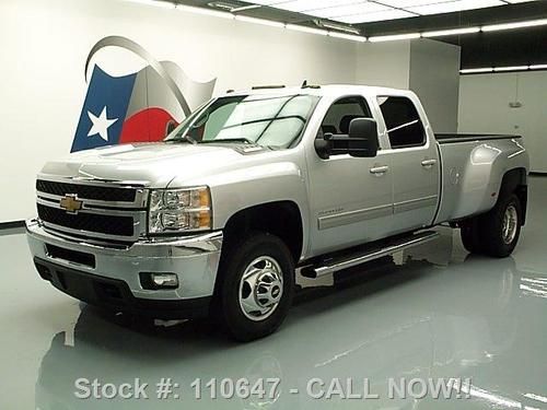 2013 chevy silverado 3500hd ltz crew dually leather 13k texas direct auto