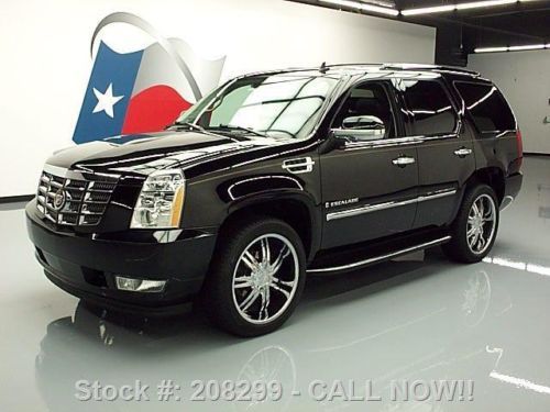 2007 cadillac escalade awd sunroof 22&#034; wheels 63k miles texas direct auto