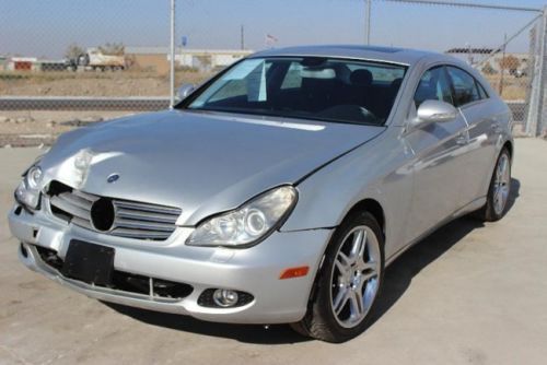 2007 mercedes-benz cls550 damaged salvage only 28k miles luxurious nice unit!!