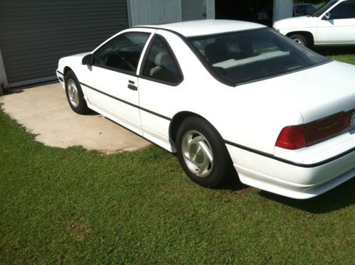 1989 ford thunderbird super coupe coupe 2-door 3.8l