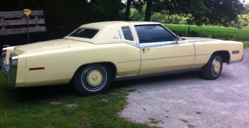 1978 Cadillac Eldorado Biarritz - Colonial Yellow, image 2