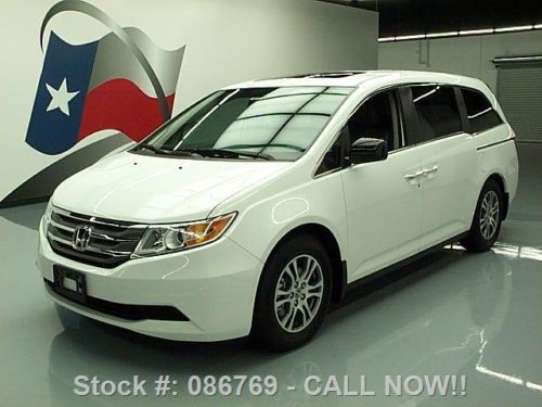 2013 honda odyssey ex-l 8-pass sunroof rear cam 48 mi! texas direct auto