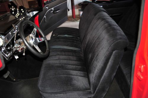 Restored 1955 Chevy 210 Post 2DR 56 57 StreetRod 350/350 AC PDB Tilt PS Posi, image 5