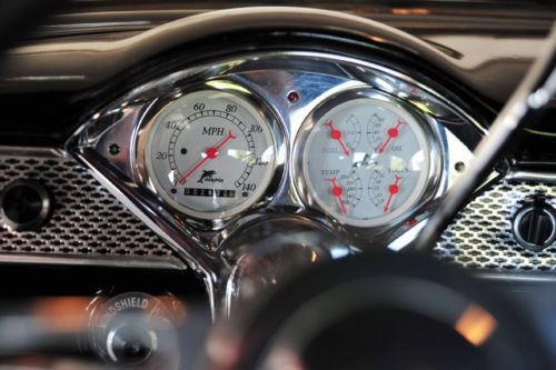 Restored 1955 Chevy 210 Post 2DR 56 57 StreetRod 350/350 AC PDB Tilt PS Posi, image 7