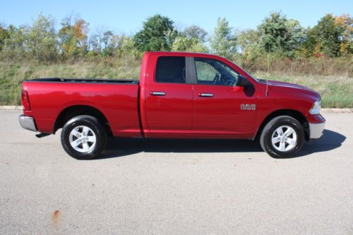 2013 dodge ram v8, 4x4, factory warranty, demo sale, quad cab slt, clean carfax