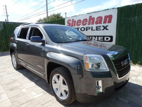 2011 gmc terrain sle 1 owner gas saving 2.4l leather pwr pkg more! automatic 4-d