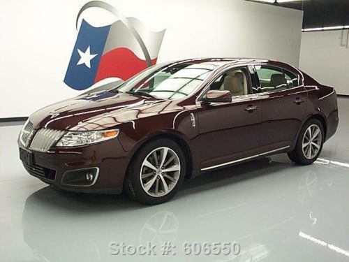 2009 lincoln mks dual sunroof nav rear cam xenon 82k mi texas direct auto