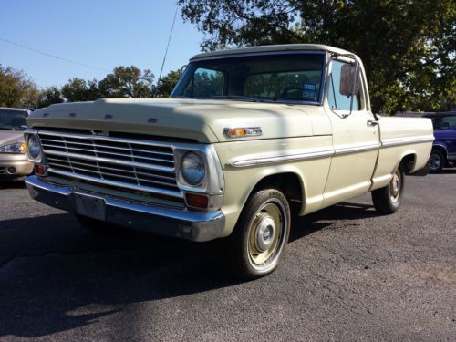 1969  ford f100 custom cab