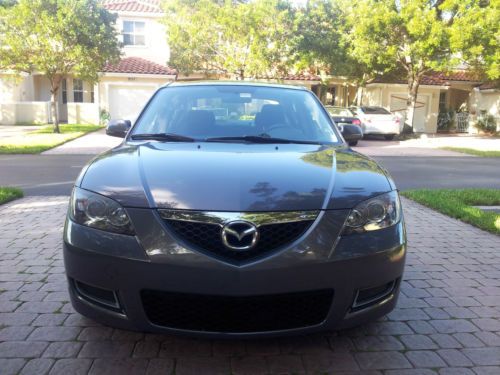 2007 mazda3 itouring,  gray, excellent condition, 37,800 miles, first owner