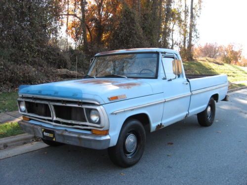 1972 f100 custom long bed v8 truck