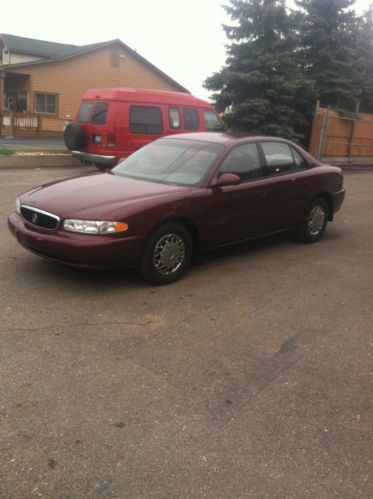 2002 buick century custom sedan 4-door 3.1l low miles no reserve