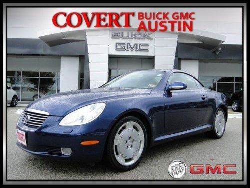 02 lexus sc 430 sc430 v8 convertible leather nav